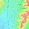 Comas topographic map, relief map, elevations map