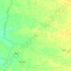 Rania topographic map, elevation, relief