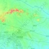 Dhanbad topographic map, relief map, elevations map