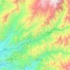Lurigancho topographic map, relief map, elevations map