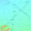 Bhabua topographic map, elevation, relief