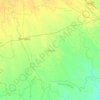 Raniganj topographic map, relief map, elevations map
