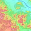Puruna Katak topographic map, elevation, relief