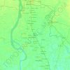 Balrampur topographic map, relief map, elevations map