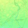 Kadwa topographic map, elevation, relief