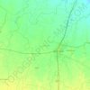 Jehanabad topographic map, relief map, elevations map