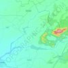 Dantiwada Taluka topographic map, elevation, relief