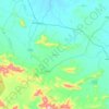 Hindol topographic map, elevation, relief