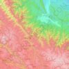 Provincia de Paucartambo topographic map, relief map, elevations map