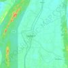 Hailakandi topographic map, relief map, elevations map