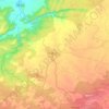 Chatra topographic map, elevation, relief