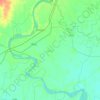 Jaleswar topographic map, elevation, relief