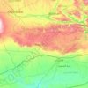 Mardin topographic map, elevation, relief