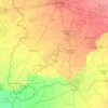Tarn Taran topographic map, relief map, elevations map