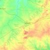 Sehore Tahsil topographic map, elevation, relief