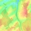 Charmois topographic map, relief, elevation