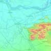 Lakhisarai topographic map, elevation, relief