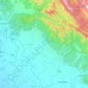 Panchkula topographic map, elevation, relief