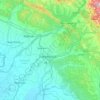 Pathankot topographic map, elevation, relief
