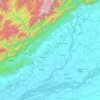 Lakhimpur topographic map, relief map, elevations map