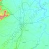 Chaibasa topographic map, elevation, relief