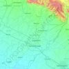Yamunanagar topographic map, elevation, relief