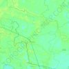 Hasanpur topographic map, relief map, elevations map