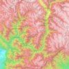 Anjaw topographic map, elevation, relief