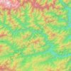 Kra Daadi topographic map, elevation, relief