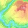 Boismont topographic map, relief, elevation