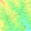 Bargarh topographic map, relief map, elevations map