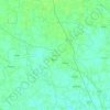 Benipur topographic map, relief map, elevations map
