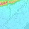 Dhemaji topographic map, relief map, elevations map