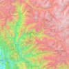 Kullu topographic map, elevation, relief