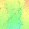 Samalkha topographic map, elevation, relief