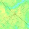 Waverly topographic map, relief map, elevations map