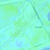 Paradeep topographic map, elevation, relief