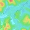 Wayanad Wildlife Sanctuary topographic map, elevation, relief