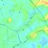 Vengeri topographic map, elevation, relief