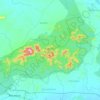 Kapilash WLS topographic map, relief map, elevations map