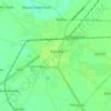Fazilka topographic map, relief map, elevations map