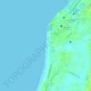 Miramar Beach topographic map, elevation, relief