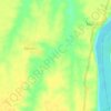 Rajpura topographic map, elevation, relief